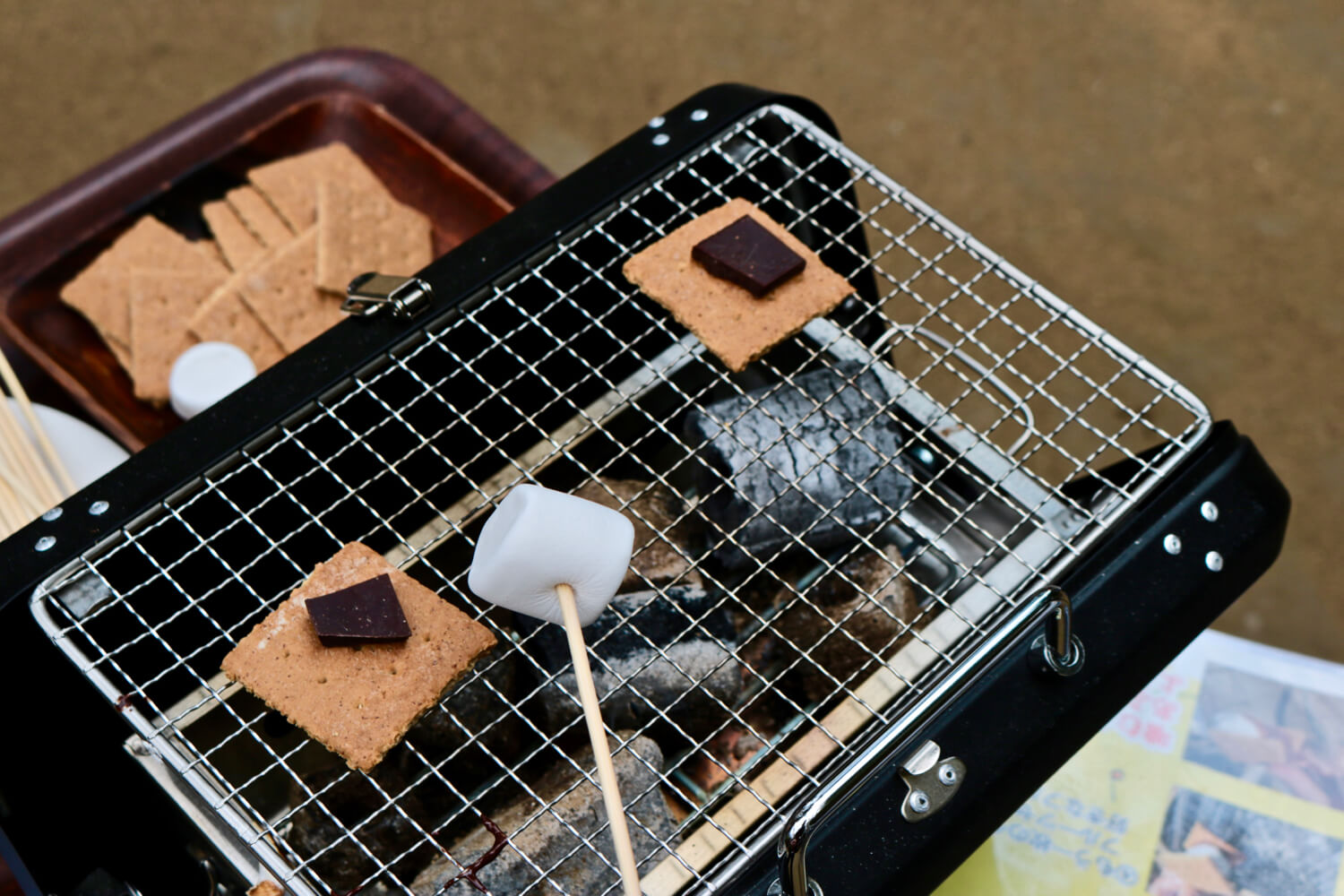 Making S'mores