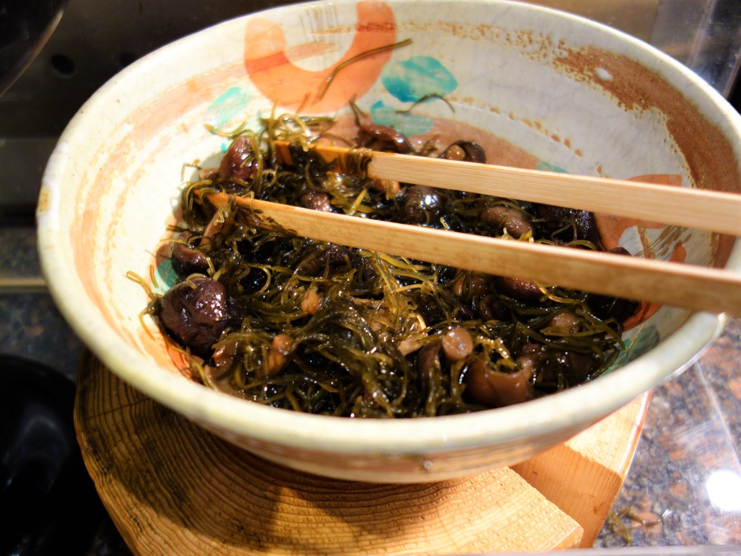"Matsumae-ae," a Japanese side dish