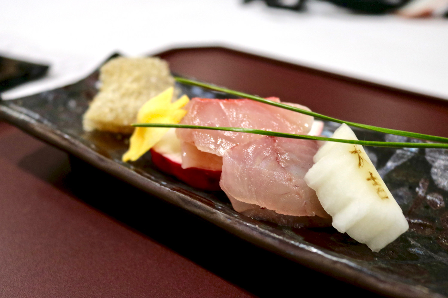 A selection of sashimi