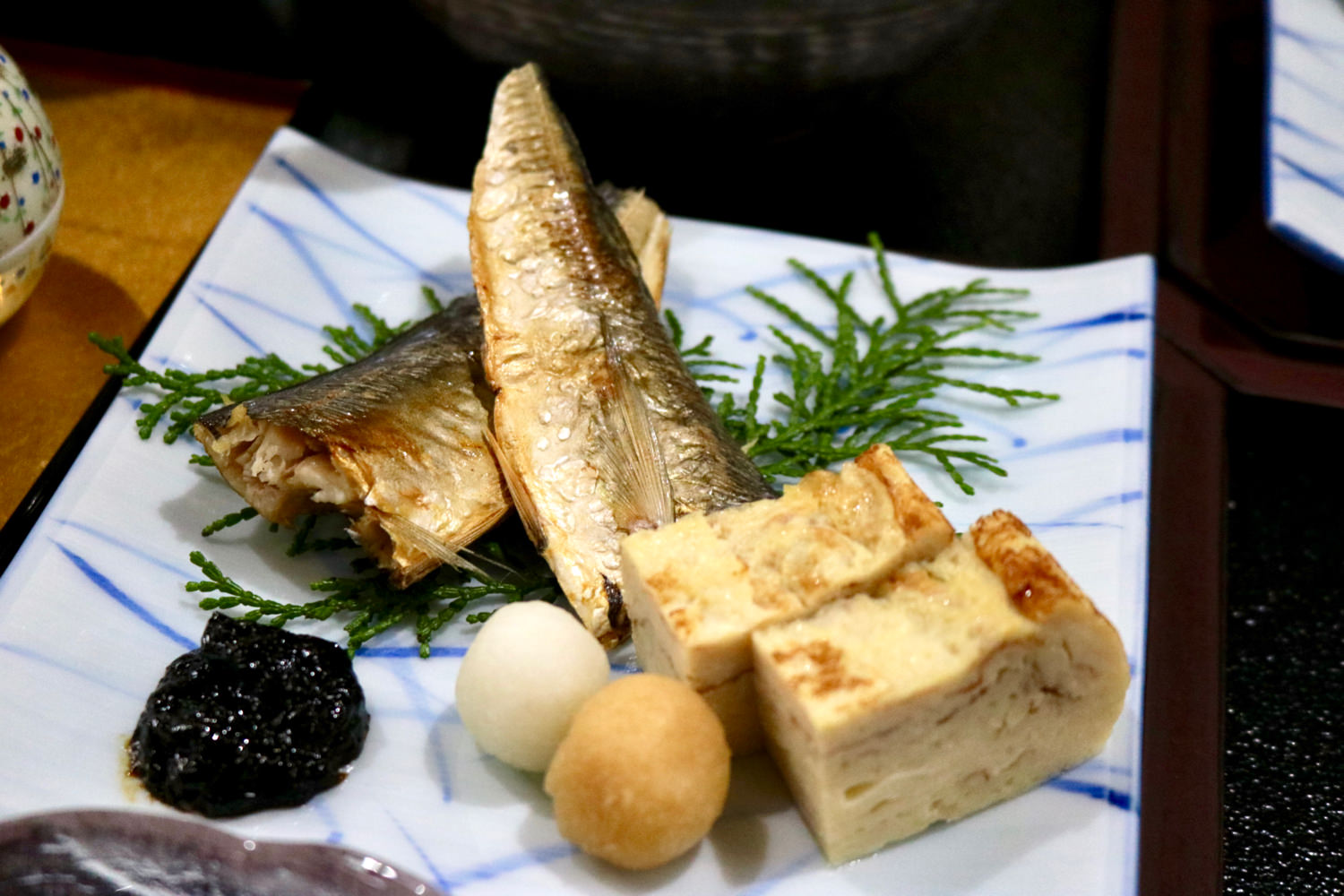 Air-dried "aji" (Japanese horse mackerel)