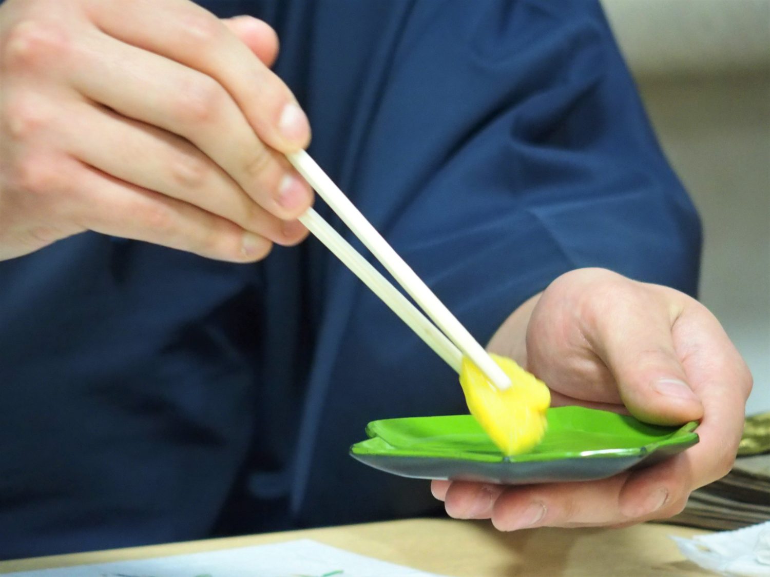 食後のお清め