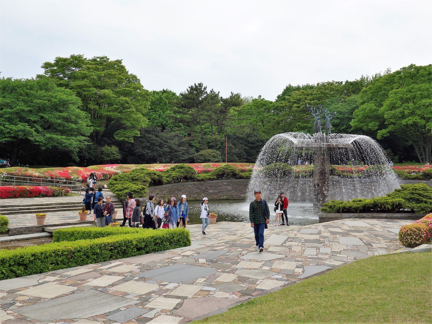 昭和記念公園　噴水