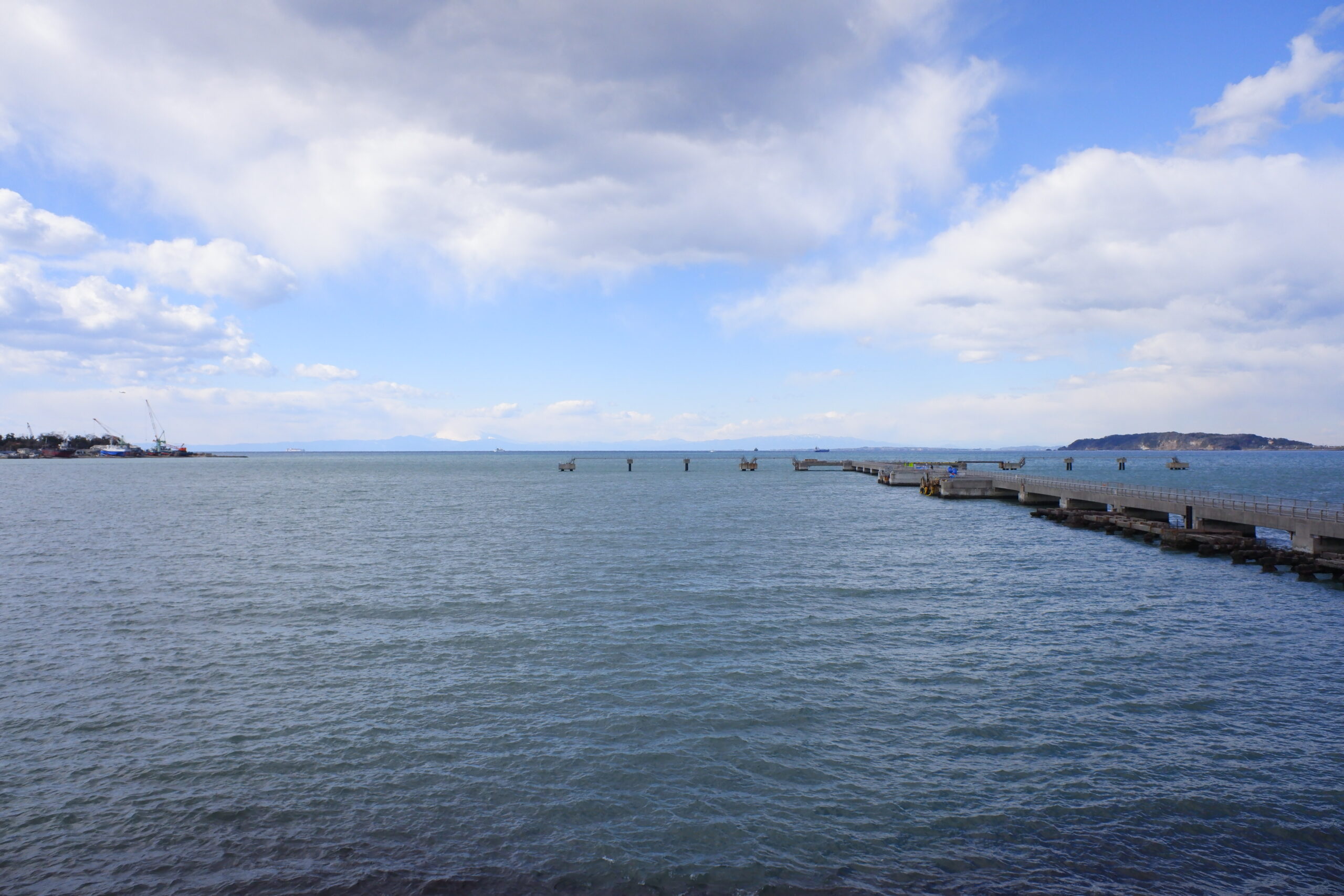 Tateyama Bay and Tateyama Sunset Pier