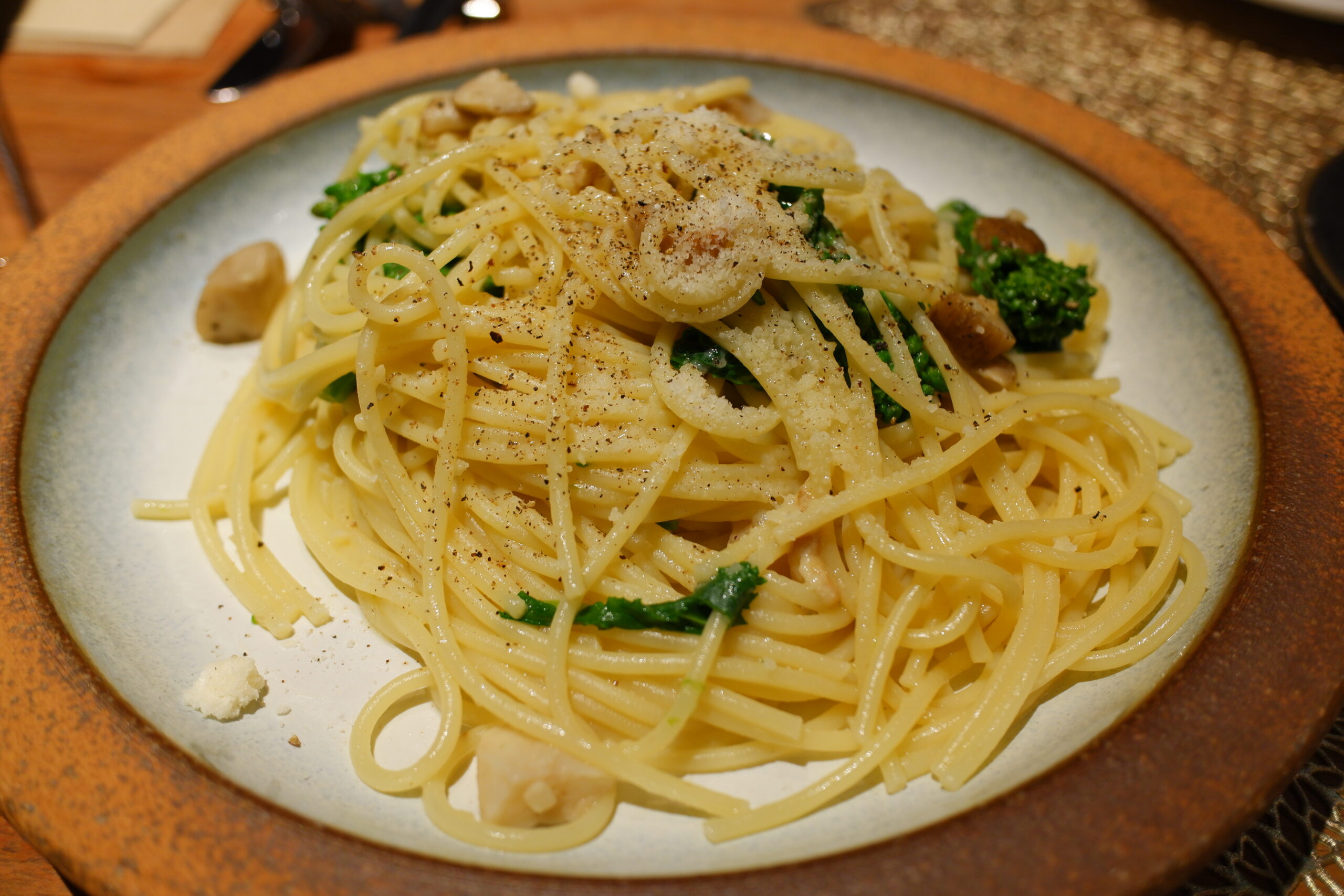 Pasta offered at RESTAURANT BUONO (Hotel Familio Tateyama)